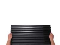 Stonework Barcode Black Jade 12x24 3D Polished Marble Tile