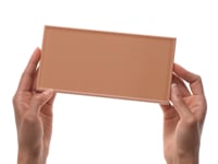 Stacy Garcia Maddox Frame Terracotta Orange 4x8 Matte Ceramic Subway Tile
