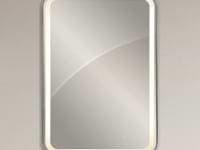 Liba Brushed Brass 22x32" Rectangle LED Mirror