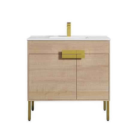 Portofino 36'' Maple Vanity And Counter