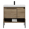 Kaleb 36'' Classic Oak Vanity and Counter