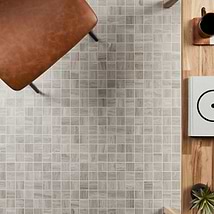 Nashville Gray 2x2 Travertine Look Matte Porcelain Mosaic Tile