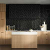 Wabi Sabi Coal Black 1.5x9 Glossy Ceramic Tile