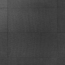 Pietra Basalt Black 18x36 Flamed and Brushed Basalt Tile
