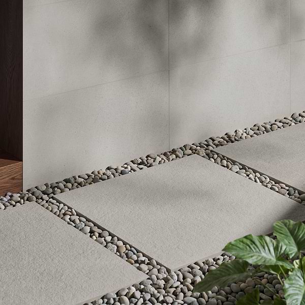Rushmore 2CM Lake 24x24 Porcelain Paver in Light Beige, View 2, open zoomed image