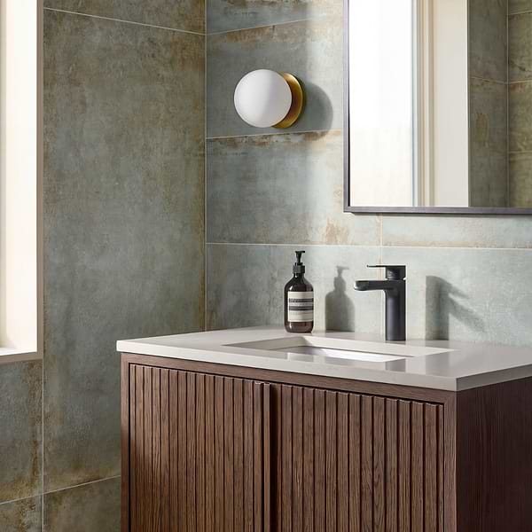 Flatiron 2.0 Gray 12x24 Matte Porcelain Tile by Angela Harris in Gray, View 2, open zoomed image