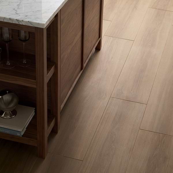 Marsai Golden Oak 10x60 Wood Look Matte Porcelain Tile in Brown, View 2, open zoomed image