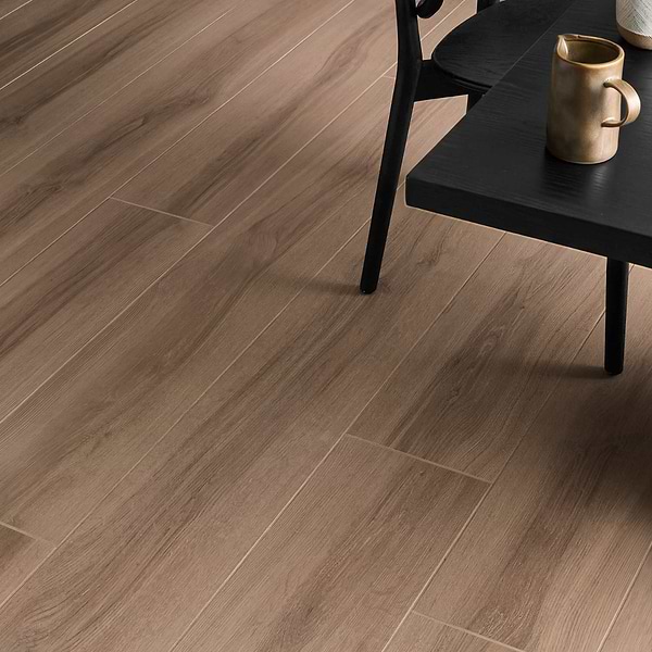 Marsai Natural Oak 10x60 Wood Look Matte Porcelain Tile in Brown, View 2, open zoomed image