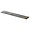 Angela Harris Flatiron Graphite 3x24 Semi-Polished Porcelain Bullnose