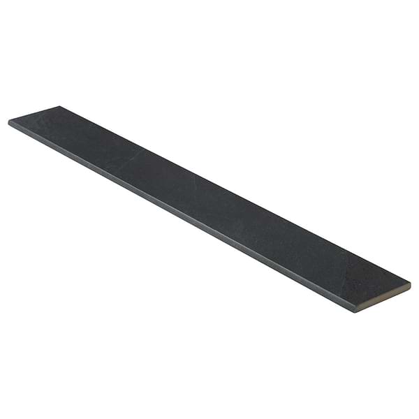 Fordham Nero Black 3x24 Matte Porcelain Bullnose