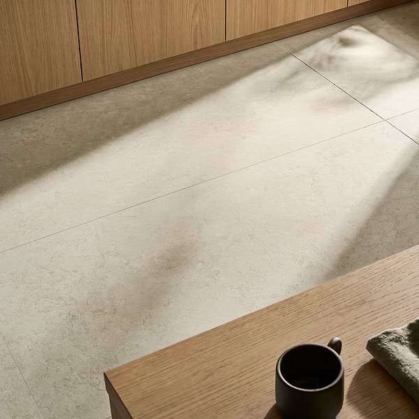 Corretta Sand Beige 24x48 Matte Porcelain Tile in Sand, Beige, View 2, open zoomed image