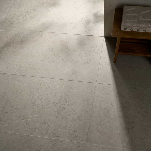 Corretta Warm Gray 24x48 Matte Porcelain Tile in Gray, View 2, open zoomed image