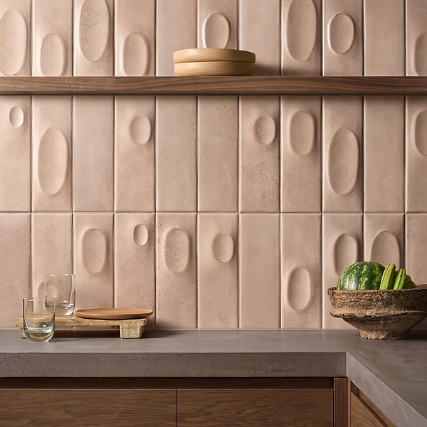 Telos Sand Beige 4x12 Terracotta Look Matte Ceramic Tile in Beige, View 2, open zoomed image