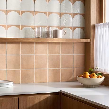 Essa Terracotta 6x6 Terracotta Look Matte Porcelain Tile