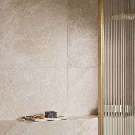 Cream Misto Beige 24x24 Honed Marble Tile