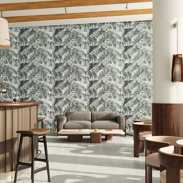 Botanic Chiaro Green 24x48 Textured Matte Ceramic Tile