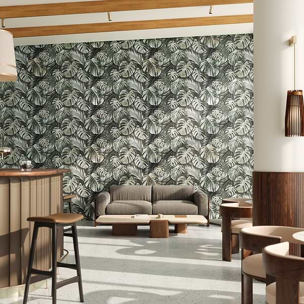 Botanic Scuro Green 24x48 Textured Matte Ceramic Tile