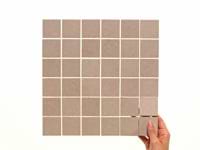 Stoneside Cream Beige 2x2 Porcelain Matte Mosaic Tile