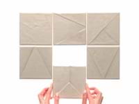 Stacy Garcia Valenova Deco Taupe 5x5 Textured Matte Ceramic Tile
