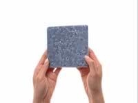 Greta Midnight Blue 5x5 Glossy Textured Porcelain Tile