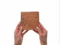 Greta Sunset Terracotta 5x5 Glossy Textured Porcelain Tile