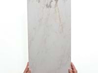 Calacatta Macchia White Gold 12x24 Marble Look Matte Porcelain Tile