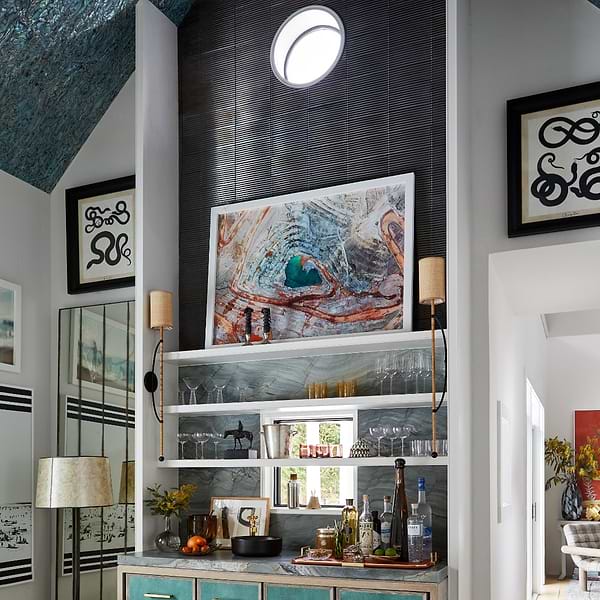 Zeal Linear 3D Gunmetal Gray 5x10 Glazed Porcelain Tile