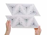 Ako Grigio Gray 5" Triangle Marble Micro Mosaic Tile