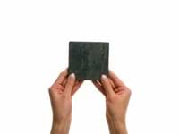 India Black 4x4 Tumbled Slate Tile