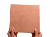 Art Geo by Elizabeth Sutton Terracotta 8x8 Matte Porcelain Tile