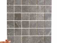 Thor Fossil Gray 2x2 Matte Porcelain Mosaic Tile
