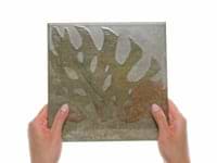 Angela Harris Wilder Papara Dark Deco 8x8 Matte Ceramic Tile