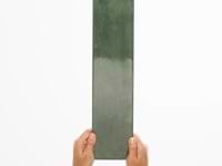 Aquarella Leaf Green 4x16 Glossy Ceramic Tile