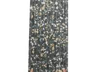 Terrazzo Italy Fluted Cava Notte Black Honed Terrazzo Tile