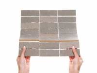 Brixon Seawater Gray 1.5x4 Stacked Matte Porcelain Mosaic Tile