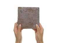 Opera Terracotta by Paula Purroy Bordeaux 6x6 Square Matte and Glossy Terracotta Tile