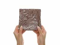 Opera Terracotta by Paula Purroy Canyon 6x6 Square Matte and Iridescent Terracotta Tile