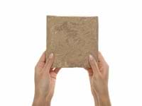 Opera Terracotta by Paula Purroy Dune 6x6 Square Matte and Iridescent Terracotta Tile