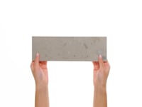 Piccoli Petite Warm Gray 4x12 Terrazzo Look Matte Porcelain Tile