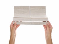 Treveso Gray 1x6 Stacked Limestone Look Matte Porcelain Mosaic Tile