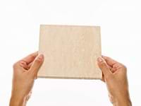 Travertine Premium Classic Travertine 6x6 Vein Cut Filled Honed Tile in Beige & Cream, View 4, play video