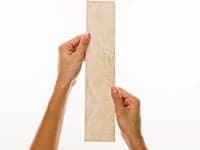 Travertine Premium Ivory Travertine 2.5x12 Filled Brushed Vein Cut Tile in Beige & Cream, View 4, play video