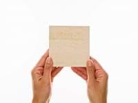 Travertine Premium Ivory Travertine 4x4 Filled Brushed Vein Cut Tile in Beige & Cream, View 4, play video