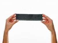 Emery Multi Black 2x8 Handmade Crackled Mixed Finish Terracotta Tile