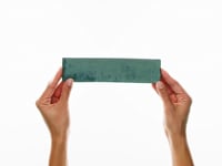 Emery Laguna Green 2x8 Handmade Crackled Matte Terracotta Tile