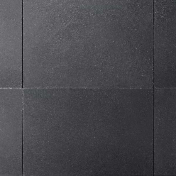 Sendero Carbon Black 24x36 Tumbled Limestone 2CM Outdoor Paver
