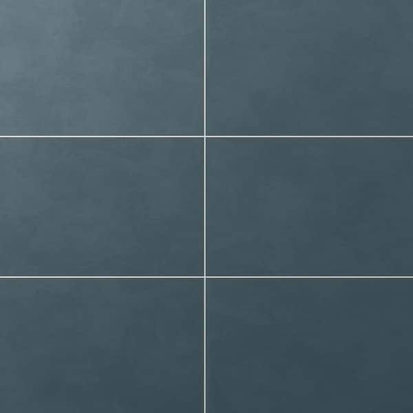 Clay Karma Blue 16x32 Matte Porcelain Tile