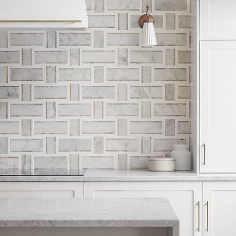 Marble Tile for Backsplash,Kitchen Floor,Kitchen Wall,Bathroom Floor,Bathroom Wall,Shower Wall,Shower Floor,Outdoor Wall,Commercial Floor