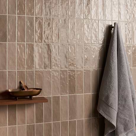 Portmore Taupe 3x8 Glazed Ceramic Tile