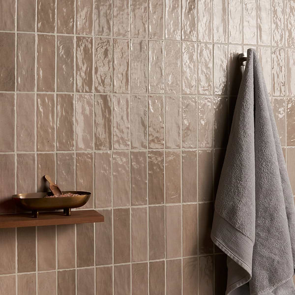 Portmore Taupe 3x8 Glazed Ceramic Tile